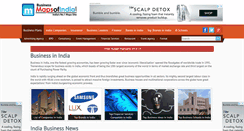 Desktop Screenshot of business.mapsofindia.com