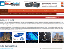 Tablet Screenshot of business.mapsofindia.com