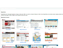 Tablet Screenshot of mapsofindia.info